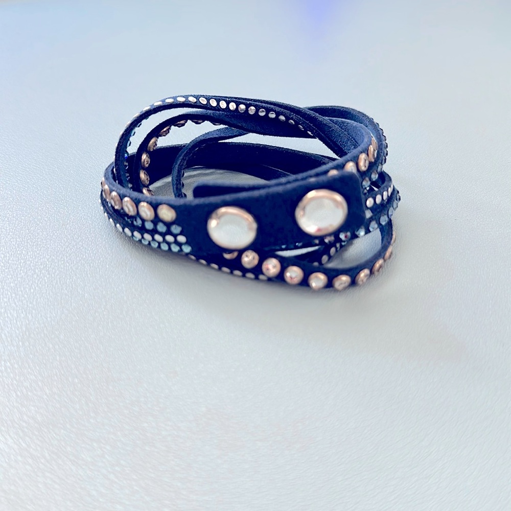 Swarovski Slake Navy Bracelet.